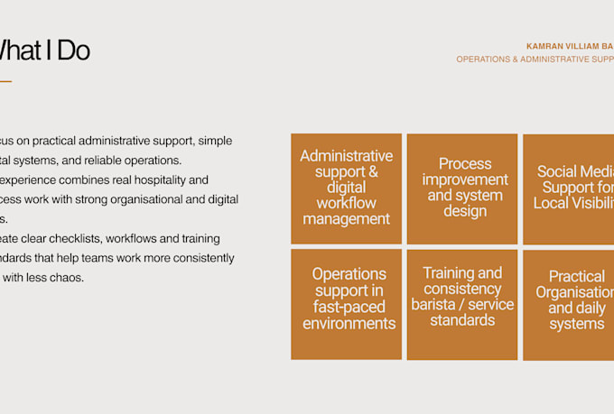 be your virtual assistant for admin and operations support